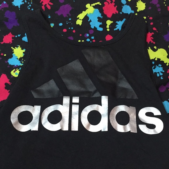 Girls Adidas tank top. 14 - Picture 2 of 4
